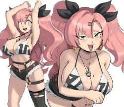 1girls big_breasts nicole_demara pink_hair tagme tallinax thick_thighs zenless_zone_zero