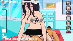 1boy 1girls albedo_(overlord) anal anal_insertion anal_sex animated anime_style artist_name big_ass big_breasts big_butt big_nipples big_penis black_bra black_hair blush blush_lines bottomless bouncing_breasts bra breasts cartoony cowgirl_position crown cum cum_drip cum_in_ass cum_in_pussy cum_inside dotartnsfw dripping dripping_cum dripping_pussy dripping_semen female female female_focus female_on_top female_penetrated fishnets front_pussy front_view hands_on_hips hands_on_legs hole_house indoors juice juices latex legwear longer_than_30_seconds lying lying_down lying_on_back male moan moaning moaning_in_pleasure monster monster_girl moving mp4 nude on_desk on_hands_and_knees on_top overlord_(maruyama) reverse_cowgirl_position riding riding_penis sex sexual_intercourse shiny shiny_skin small_breasts small_waist sound sound_effects succubus tagme thick thick_ass thick_lips thick_thighs underwear unseen_male_face vagina vaginal_insertion vaginal_juices vaginal_penetration video video_bra videos western_art wet wet_pussy woman_on_top