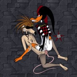 darkwing_duck disney gay ladyariaa male_only penis quackerjack tagme