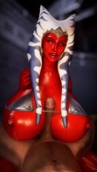 3d 3d_(artwork) areola areolae big_areola big_breasts big_nipples big_penis bikini boobfuck boobjob bra breasts femdom game gigantic_breasts hairy_male huge_breasts lactation large_breasts leaking_milk legs_spread lekku lekku_(anatomy) luscious_lips massive_breasts micro_bikini milk mini_bikini minibikini modded navel nipples paizuri penis penis_between_breasts pink_lips pink_lipstick pov queen_azara red_skin shaak_ti shiny_breasts shiny_skin skyrim star_wars sweat sweaty the_elder_scrolls thick_lips thighs tight_bikini tight_clothing titjob togruta wet wet_body yellow_eyes