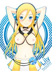 breasts lily_(vocaloid) looking_at_viewer nipples tagme vocaloid xerw