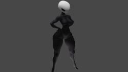 3d 3d_model alien alien_girl alien_humanoid big_breasts black_body female_focus female_only humanoid im_going_to_hell large_ass large_breasts no_sound only_8_bees_worked_on_this_one original_character original_character? plagiarism? smash smigaman smigaman sorry_jesus speeeeen spinning tagme thick_thighs video white_head womnen would