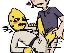 adventure_time fionna_and_cake gay gay_sex lemongrab lemongrab_2 male male_only