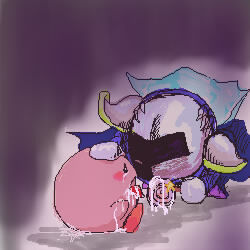 kirby kirby_(series) meta_knight nintendo tagme