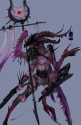 1girls chaos_(warhammer) chaos_daemon female female_only keeper_of_secrets slaanesh solo solo_female sword warhammer_(franchise) warhammer_40k