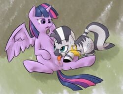 friendship_is_magic my_little_pony ponchuzn straight_hair twilight_sparkle_(mlp) zecora_(mlp)