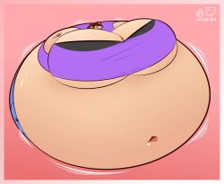 balloon_inflation big_breasts breasts inflation thick_thighs undercoverbob wide_hips