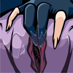 2girls animated fantasy female female_only gloves masturbation multiple_girls overlewd pussy pussy_focus pussy_juice yuri