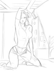 disney elisa_maza gargoyles monochrome morganagod rough_sketch tagme