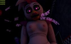 1boy 1boy1girl 1girls big_penis breasts dolfix five_nights_at_freddy's fnaf glamrock_chica_(ashleyorange) glamrock_chica_(fnaf) pussy sex