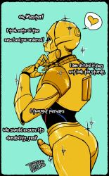 3po-series_protocol_droid ass c-3po erection genitals heart_symbol hi_res humanoid male masculine non-human non-human_only penis simple_background solo standing star_wars toxxicpill