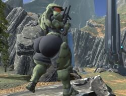 big_ass bubble_butt fagottini31 halo_(series) huge_ass master_chief thick_thighs wide_hips