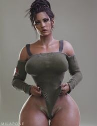 panam palmer from cyberpunk 2077 by milapone