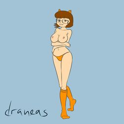 draneas hanna-barbera nipples panties scooby-doo velma_dinkley