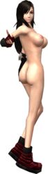 3d female female_only final_fantasy final_fantasy_vii human jakebcha solo tagme tifa_lockhart transparent_background