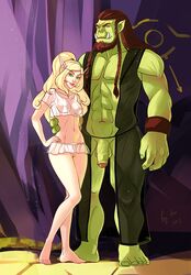 blood_elf elf elf_female female interspecies light-skinned_female light_skin male male/female orc orc_male shunkaku tagme world_of_warcraft