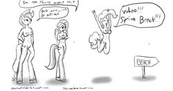 anthro applejack_(mlp) fluttershy_(mlp) friendship_is_magic my_little_pony pinkie_pie_(mlp) shortyafterdark smooth_skin