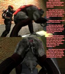 3d bara commander_shepard elcor garry's_mod gay harrot male male/male male_only maleshep mass_effect multiple_males tagme yaoi