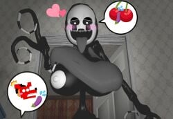 3d breasts cherries_emoji eggplant_emoji female female/male five_nights_at_freddy's five_nights_at_freddy's_4 foxy_bro huge_breasts human humanoid inviting_to_paizuri male marimike michael_afton nightmarionne paizuri source_filmmaker white_nipples yuuki_momofox