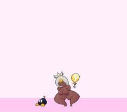 ass_bigger_than_head ass_expansion ass_focus big_breasts breast_expansion casual casual_nudity female female_only huge_ass inflation kersti mario_(series) nintendo nude p-balloon paper_mario paper_mario:_sticker_star shortstack teaset_haliley