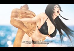 1boy 1girls 3d 3d_model black_hair black_hair_female chobixpho dead_or_alive dead_or_alive_5 dead_or_alive_5_last_round dead_or_alive_6 dead_or_alive_xtreme_beach_volleyball dialogue english_dialogue english_text female_penetrated from_behind fucked_from_behind glasses hetero hetero_sex heterosexual kokoro_(doa) male male/female male_penetrating male_penetrating_female penetration_from_behind sex sex_from_behind straight straight_sex taken_from_behind text zack_(dead_or_alive)