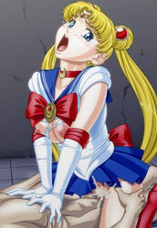 1girls apple_pie_(artist) areola bishoujo_senshi_sailor_moon breasts busty censored cleavage clothed_sex clothing cum female girl_on_top hourglass_figure human large_breasts male nipples rape sailor_moon sex skirt straight tagme torn_clothes usagi_tsukino vaginal_penetration voluptuous