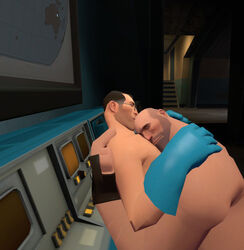 2boys 3d adorable adorable_face canon_couple cuddling cute cute_expression cute_eyes cute_face cute_male embrace embracing embracing_another embracing_each_other garry's_mod gay heavy_(team_fortress_2) heavy_weapons_guy hugging human human_male human_only love lovers male male_focus male_only medic medic_(team_fortress_2) sarcasmosaur team_fortress_2 toxic_brain wholesome wholesome_sex