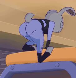 1girls animated anthro ass ass_expansion bunny disney female female_focus female_only furry grey_fur hips holysmutts judy_hopps lagomorph lagomorph_humanoid large_ass no_sound police police_uniform policewoman rabbit tagme thick_thighs thighs unprofessional_behavior video wide_hips zootopia