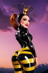 ai_generated alien_girl earthworm_jim earthworm_jim_(franchise) latex princess_what's-her-name