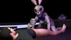 1boy 1girls 3d animated breasts five_nights_at_freddy's five_nights_at_freddy's:_security_breach handjob mp4 no_sound tagme vanny_(fnaf) video video_game_character video_games virtamate