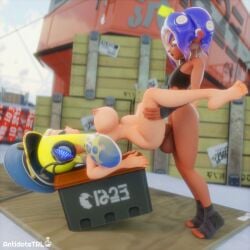 1boy 1girls 3d 3d_(artwork) agent_3_(splatoon) agent_3_(splatoon_3) animal_humanoid anthro antidotetrl big_breasts big_penis blue_hair captain_(splatoon_3) cephalopod cephalopod_humanoid female female_penetrated hiro_(splatoon) humanoid inkling inkling_girl male mask_(marking) new_agent_3_(splatoon) nintendo nude nude_female nude_male octoling octoling_boy penetration pointy_ears pseudo_hair self_upload sex splatoon splatoon_(series) splatoon_3 splatoon_3:_return_of_the_mammalians squid stomach_bulge tentacle tentacle_hair tilted_headwear yellow_hair