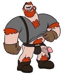 big_penis disney disney_channel gravity_falls male male_only manly_dan penis smooth_skin tagme