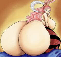 big_ass color_edit female female_only mermaid mermaid_girl one_piece shirahoshi thanuki thanukiart