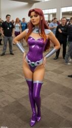 ai_generated comic_con starfire tagme teen_titans