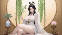 ai_generated artistic asian avalokitesvara bare_body bare_skin bodhisattva breasts buddhism buddhist close-up_pussy curvy detailed_breasts detailed_buttocks detailed_nipples detailed_pussy detailed_vulva detailed_yoni devotional divine eastern ethereal feminine full_buttocks full_nudity graceful guan_yin guanyin holy implied_sex large_breasts large_buttocks long_hair nude pussy pussy_juice quan_yin religious religious_eroticism reverence sacred serene spiritual spiritualism