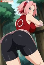 1girls ai_generated aindroidparanoid ass ass ass_focus big_ass big_breasts big_butt bike_shorts breasts busty cameltoe curvy cute fat_ass female female_only from_behind hair hi_res hips huge_ass huge_breasts human large_ass large_breasts legs narrow_waist naruto naruto_(classic) naruto_(series) naruto_shippuden sakura_haruno sakura_haruno slim_waist stable_diffusion tagme thick_ass thick_thighs voluptuous waist wide_hips