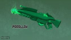 green_body gun rifle roadiesky sci-fi simple_background tagme text