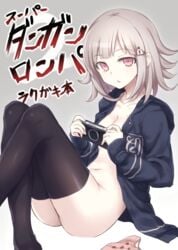 danganronpa danganronpa_2:_goodbye_despair jacket nanami_chiaki panties psp solo straight_hair super_danganronpa_2 tagme thighhighs