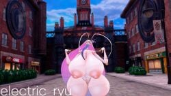 3d 3d_model artist_name boobs breasts bug_girl electric_ryu female pheromosa pokemon_(species) tits unity_(engine) vrchat vrchat_avatar watermark