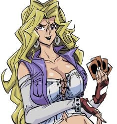 bb_(baalbuddy) big_breasts blonde_hair color colored mai_valentine tkoharley yu-gi-oh!