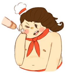 chubby cum cum_on_face danganronpa danganronpa_2:_goodbye_despair male male_only smooth_skin tagme teruteru_hanamura toxic_(pixiv3964860) yaoi