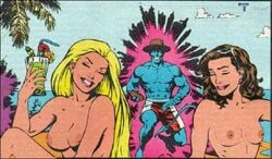 edit female gary_frank gloriana marvel marvel_comics meggan_puceanu meggan_puceanu-braddock nightcrawler shadowcat tom_smith_(comic_artist) x-men