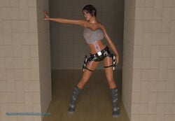 3d female female_only gunnersteve3d human jewelry lara_croft lara_croft_(classic) ring solo tagme thumb_ring tomb_raider