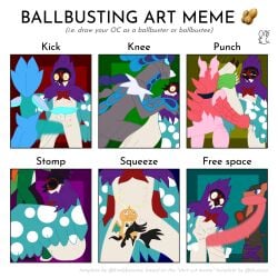 1:1 anthro april_fools'_day ballbusting balls challenge cock_and_ball_torture decidueye dragokyu_(quoyi) english_text female generation_1_pokemon generation_5_pokemon generation_6_pokemon generation_7_pokemon generation_8_pokemon genital_torture genitals gionocosoneketo_(quoyi) greninja group h_(quoyi) hi_res holidays inteleon invalid_tag kick kommo kommo-o kuusonogau_(quoyi) leavanny magmar male male/female male/male meme mimikyu nani_(quoyi) nintendo nude pain pokemon pokemon_(species) punch quoyi squeezing stomping text tongue