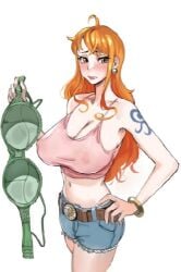 female female_only jerrydurd nami nami_(one_piece) one_piece post-timeskip