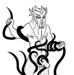 1boy hermaeus_mora male male_only miraak nord sharona skyrim solo tentacle_on_male the_elder_scrolls