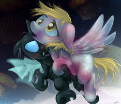 changeling derpy_hooves friendship_is_magic my_little_pony thepinkling