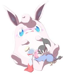 chatot chimecho furry pokemon pokemon_focus pokemon_mystery_dungeon wigglytuff