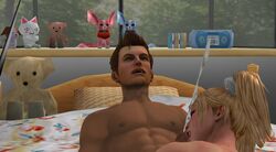 3d cum cumshot female human juliet_starling lollipop_chainsaw male mod nick_carlyle straight tagme xnalara