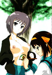 nagato yuki from suzumiya haruhi no yuuutsu by kacchuu musume